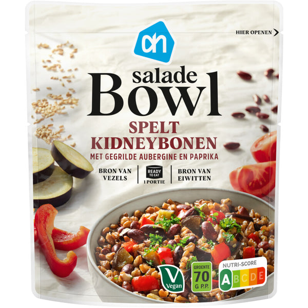Salade bowl spelt kidneybonen