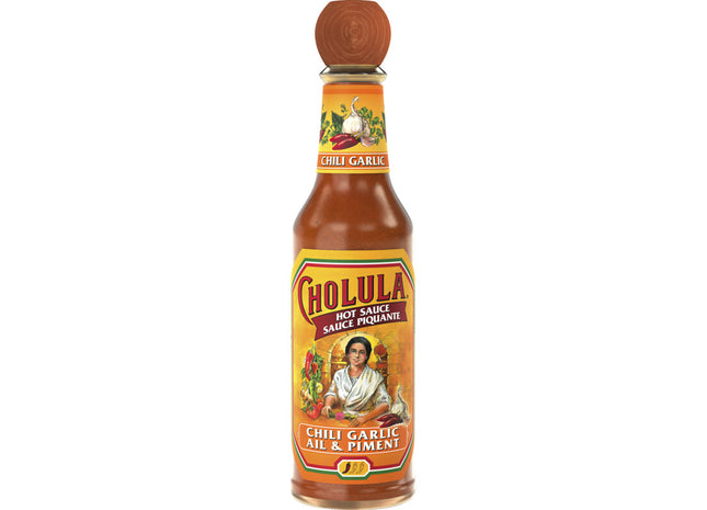 Cholula Hot sauce chilli garlic
