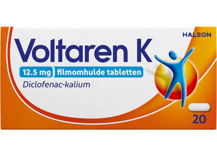 Voltaren K 12,5 mg pijnstiller tabletten