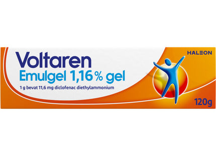 Voltaren Emulgel 1,16% bij gewrichtspijn