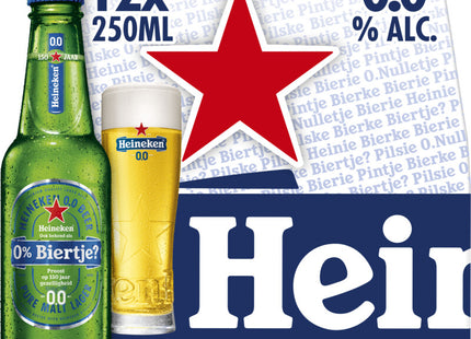 Heineken Premium pilsener 0.0 draaidop 12-pack