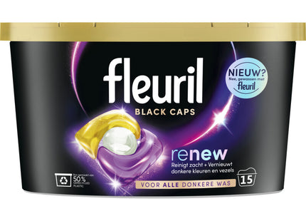 Fleuril Renew black caps