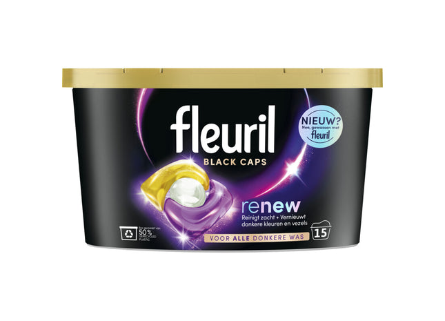 Fleuril Renew black caps