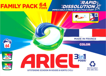 Ariel All in one pods color wascapsules
