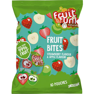 Fruitfunk Fruit bites strawberry & apple
