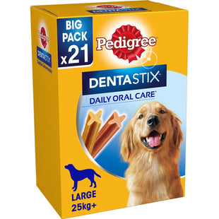 Pedigree Dentastix grote hond 25+ kg 21-pack