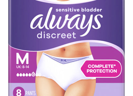 Always Discreet broekjes maat M