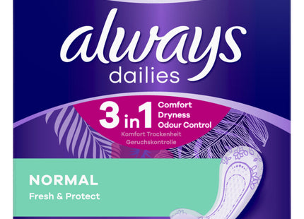 Always Fresh normal 0% perfume inlegkruisje