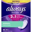 Always Fresh normal 0% perfume inlegkruisje