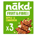 Nakd. Fruit & Fibre Bars Apple & Cinnamon