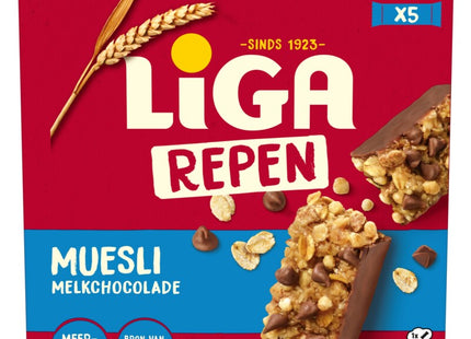 Liga Repen muesli melkchocolade