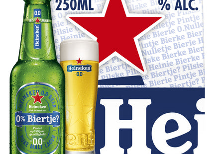 Heineken Premium pilsener 0.0 draaidop 6-pack