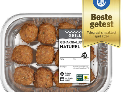 Natural meatballs