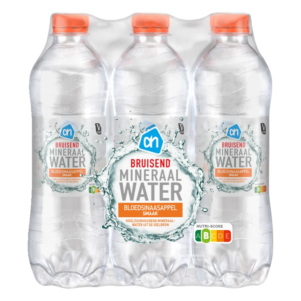 Bruisend mineraalwater bloedsinaasappel