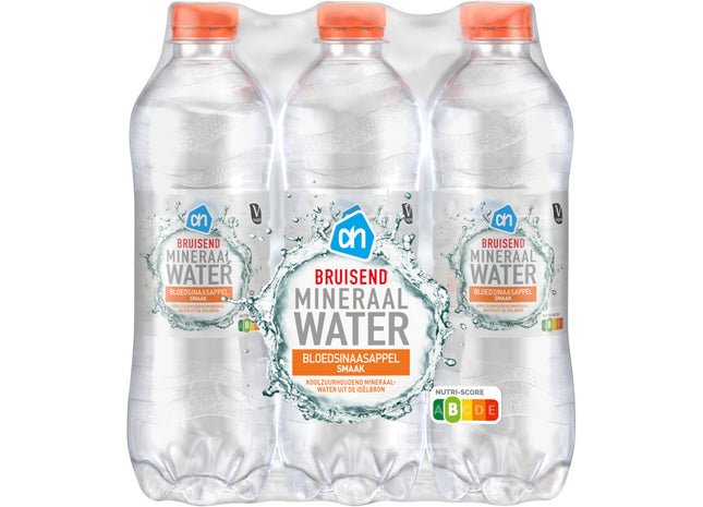 Bruisend mineraalwater bloedsinaasappel