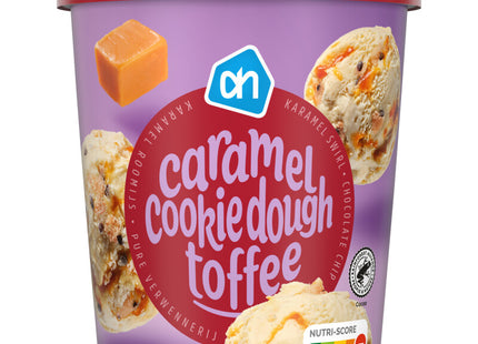 Caramel cookie dough toffee