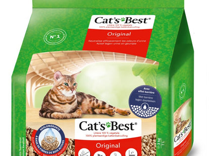 Cat's Best Original plantaardige kattenbakvulling