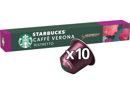 Starbucks Nespresso caffe verona capsules