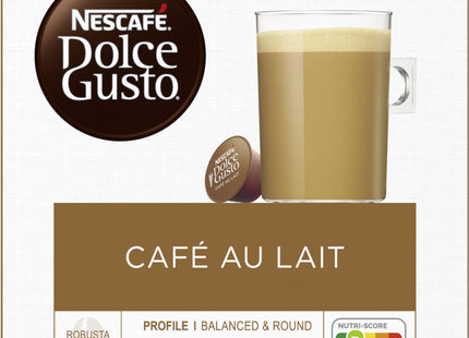 Nescafé Dolce Gusto Café au lait capsules