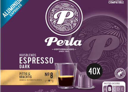 Perla Huisblends Espresso dark capsules