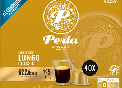 Perla Huisblends Lungo classic capsules