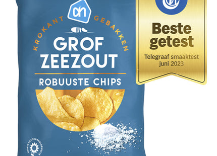 Robuuste chips grof zeezout