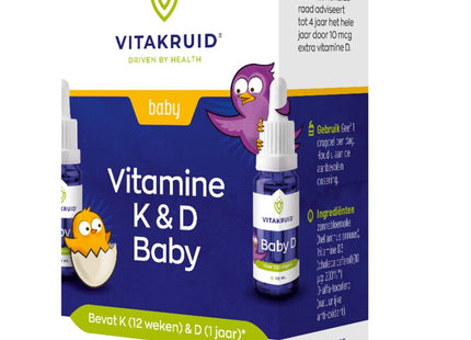 Vitakruid Vitamine K & D baby