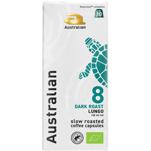 Australian Dark roast lungo capsules