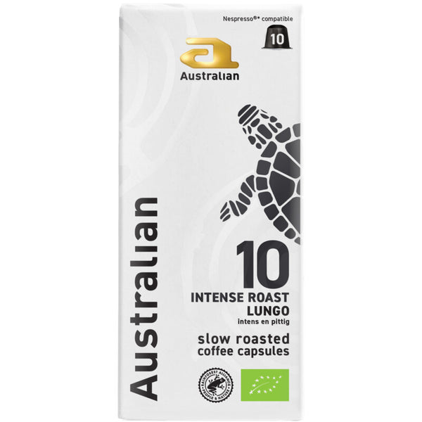 Australian Intens roast lungo capsules