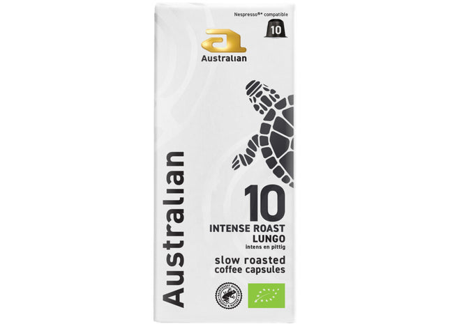 Australian Intens roast lungo capsules