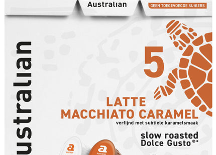 Australian Dolce gusto latte macchiato caramel