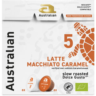 Australian Dolce gusto latte macchiato caramel