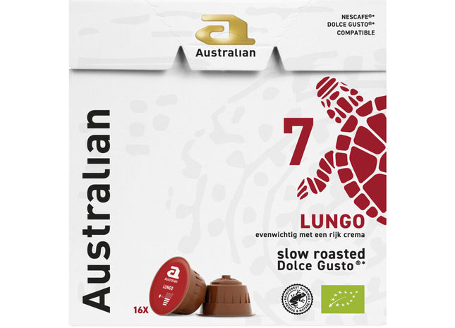 Australian Dolce gusto lungo