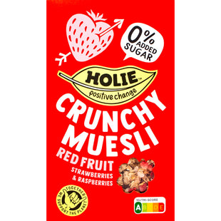 Holie Crunchy muesli red fruit