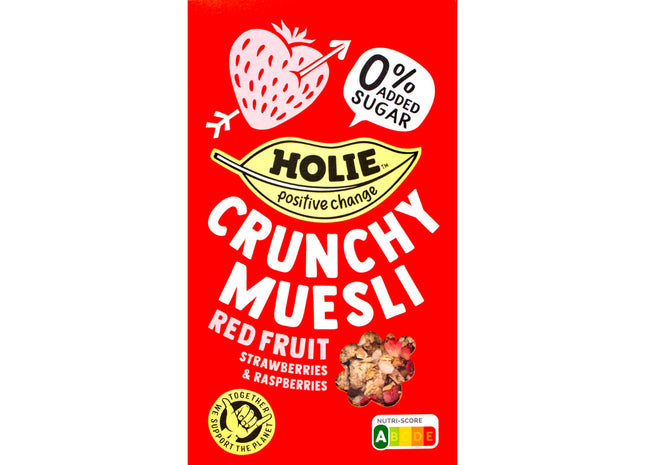 Holie Crunchy muesli red fruit