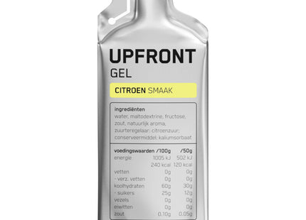 Upfront Gel citroen smaak