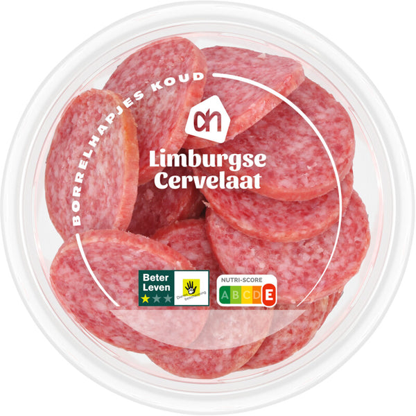 Volgerijpte Limburgse cervelaat