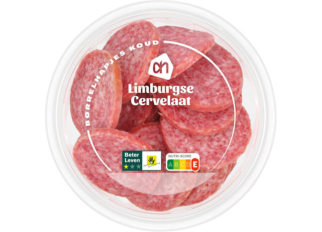 Volgerijpte Limburgse cervelaat