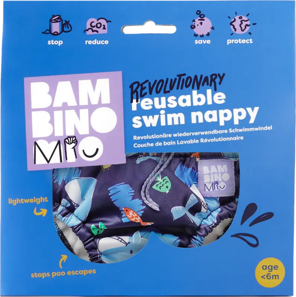 Bambino Mio Wasbare zwemluier <6m