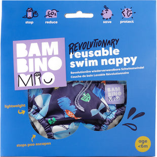 Bambino Mio Wasbare zwemluier <6m