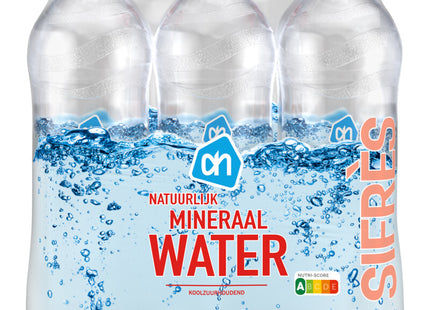 Mineral water carbonated 6-pack