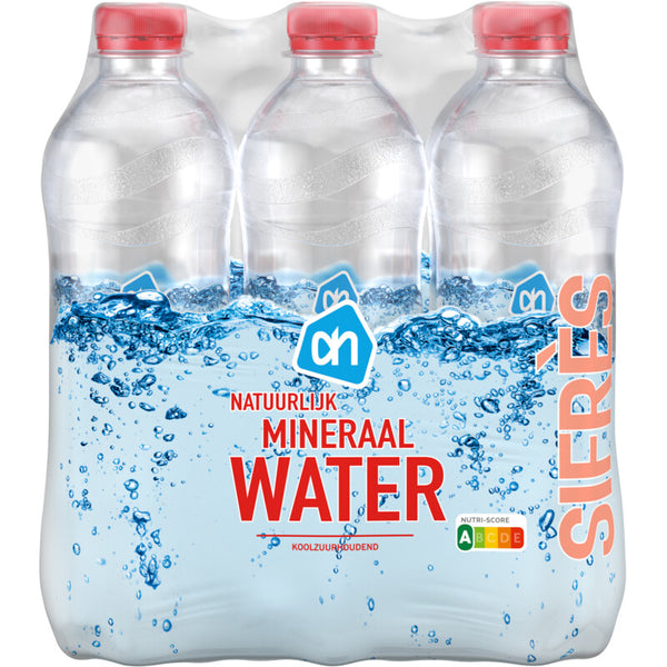 Mineralwasser mit Kohlensäure 6er-Packung