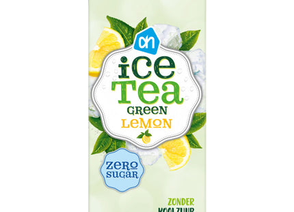 Ice tea green lemon zero without carbon dioxide