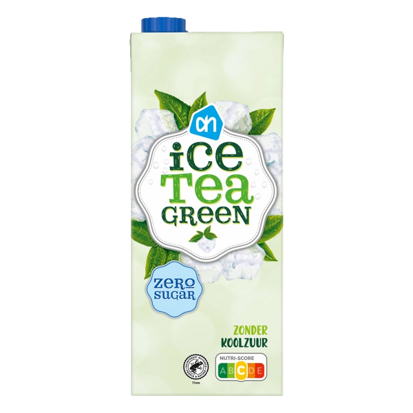 Green iced tea zero without carbonation