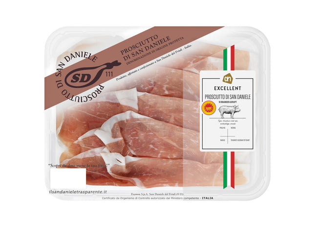 Excellent Prosciutto san daniele