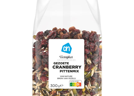 Enricher sweetened cranberry kernel mix