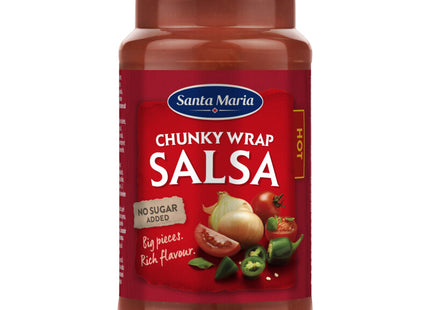 Santa Maria salsa hot