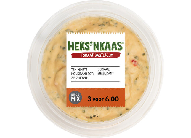Heks'nkaas Tomaat basilicum