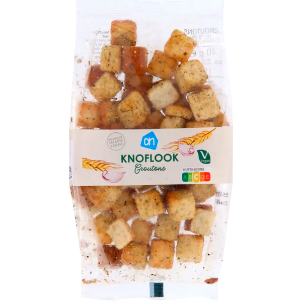 Garlic croutons