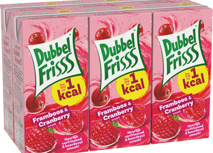 DubbelFrisss 1kcal framboos & cranberry 6-pack